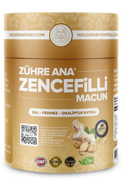 Zühre Ana Bal Pekmez Okaliptus Katkılı Zencefilli Macun 240 Gr
