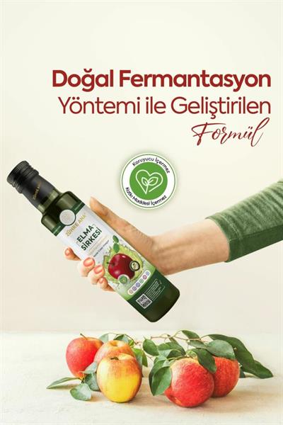 Zühre Ana Elma Sirkesi Doğal Fermantasyon 500 Ml