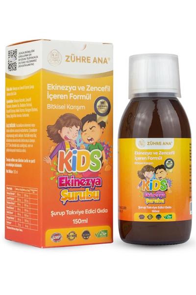 Zühre Ana Kids Ekinezya Zencefil Şurup 150 Ml