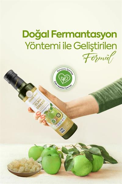Zühre Ana Sandaloz Sakızlı Elma Sirkesi Doğal Fermantasyon 500 Ml