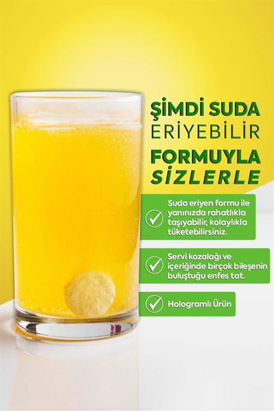 Zühre Ana Servi Kozalağı Efervesan Tablet 2500 Mg 60 Tablet