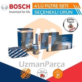 Peugeot 301 1.6 HDi Dizel Bosch Filtre Bakım Seti 2012-2018