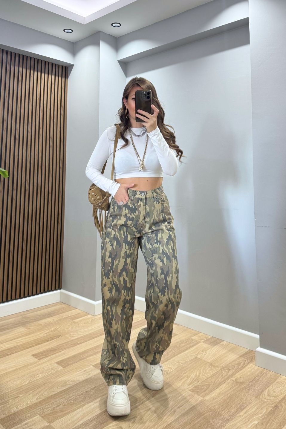 Basic Crop Top Ekru