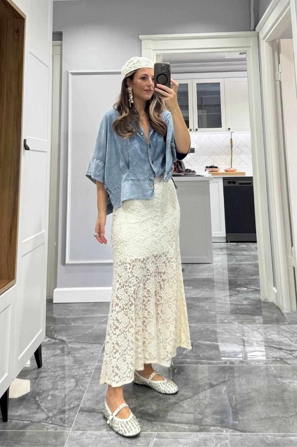 Denim Breeze Gömlek Mavi