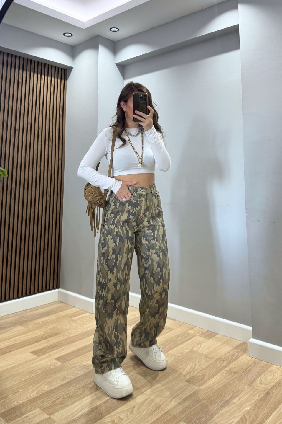 Marka Model Kamuflaj Barrel Jean Multi Color