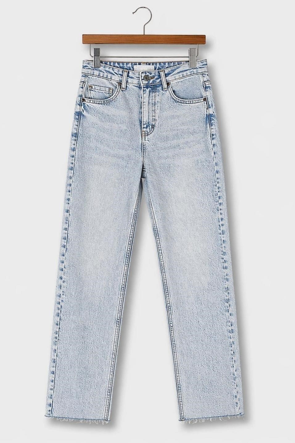 Zr Model Boyfit Jean Buz Mavi