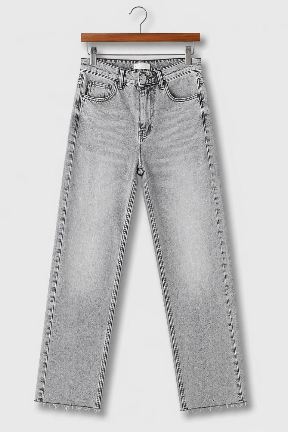 Zr Model Boyfit Jean Gri