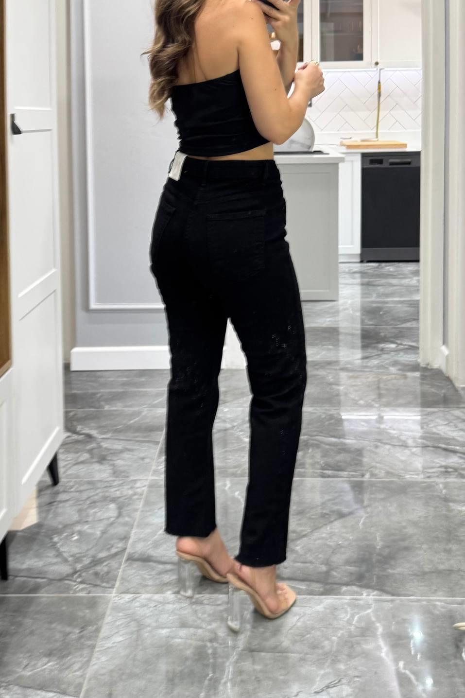 Zr Model Boyfit Jean Siyah