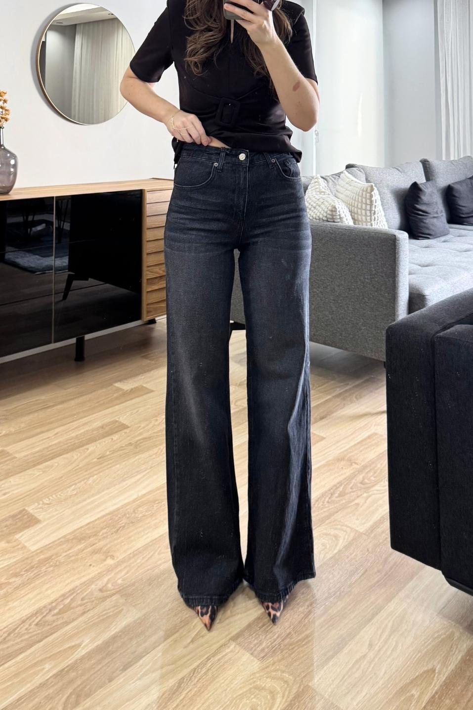 Zr Model Wide Leg Jean Füme