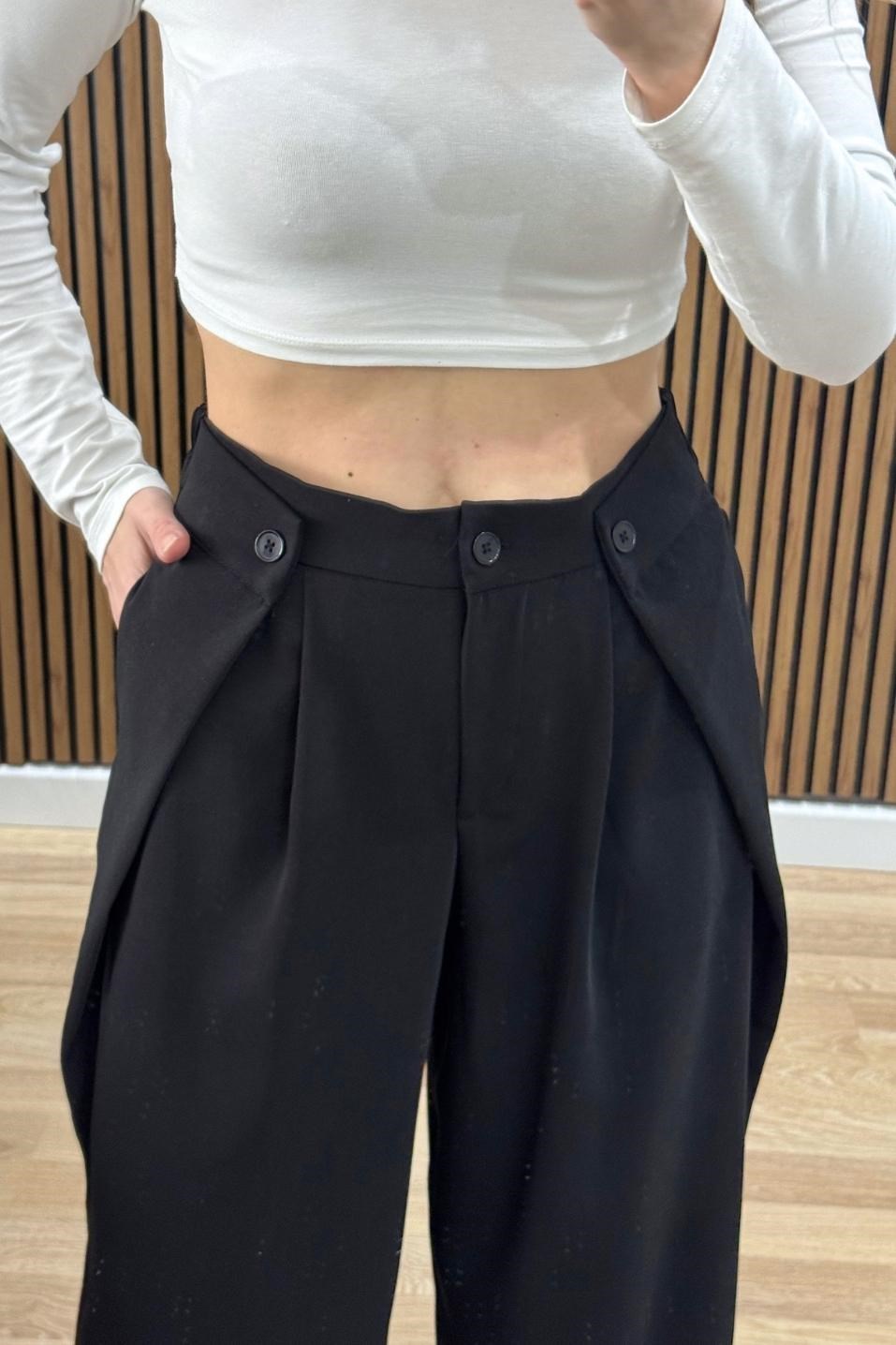 Premium Şalvar Pantolon Siyah