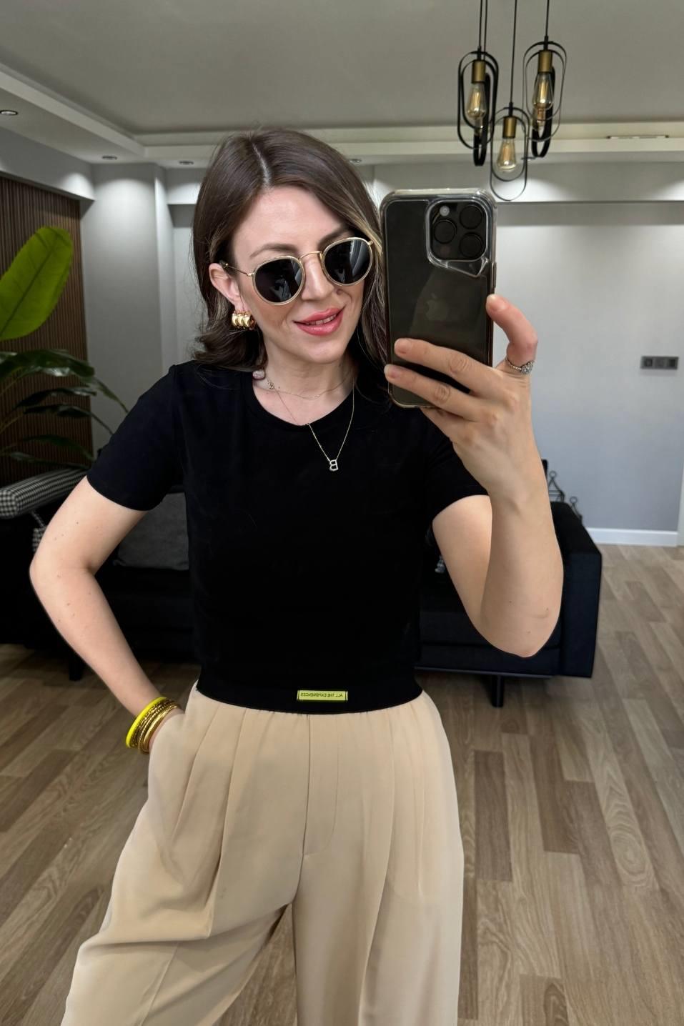 Zr Basic Tshırt Siyah