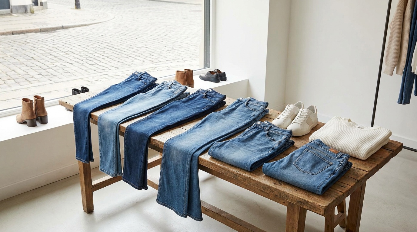 kadın jean modelleri, jean modelleri, ispanyol paça jean, wide leg jean, boyfit jean, balon jean, straight jean, skinny jean, toparlayıcı jean, culotte jean, jean kombinleri, jean seçimi