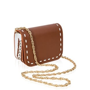Rossea - Dena Belt Bag- Antique Brown Leather