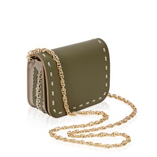 Rossea - Dena Belt Bag- Olive Leather