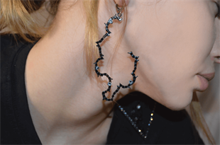 Eda Baysak - Gilding Swarovski - Küpe