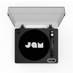 Jam Spun Out Bluetooth Turntable/ Pikap, Siyah HX-TT400-BKA