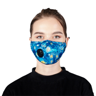 Chum - Legend PM 2.5 Aktif Filtreli Yıkanabilir Maske - Karışık