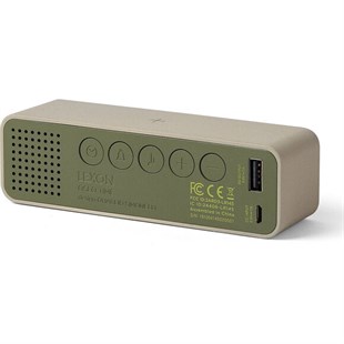 Lexon Oslo Alarm Saat -  Gri-Yeşil