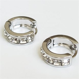 Monemel Swarovski Taşlı Küpe