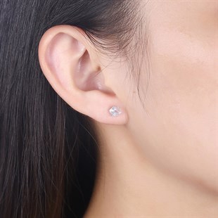 Monemel Swarovski Taşlı Mini Küpe
