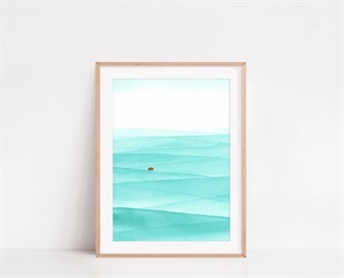 Wallthinks  Wave Fibre Baskı