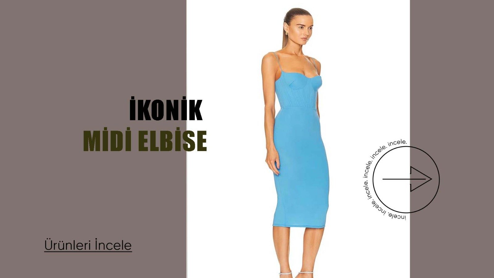 midi elbise, elbise, deep atelier, elbiseler