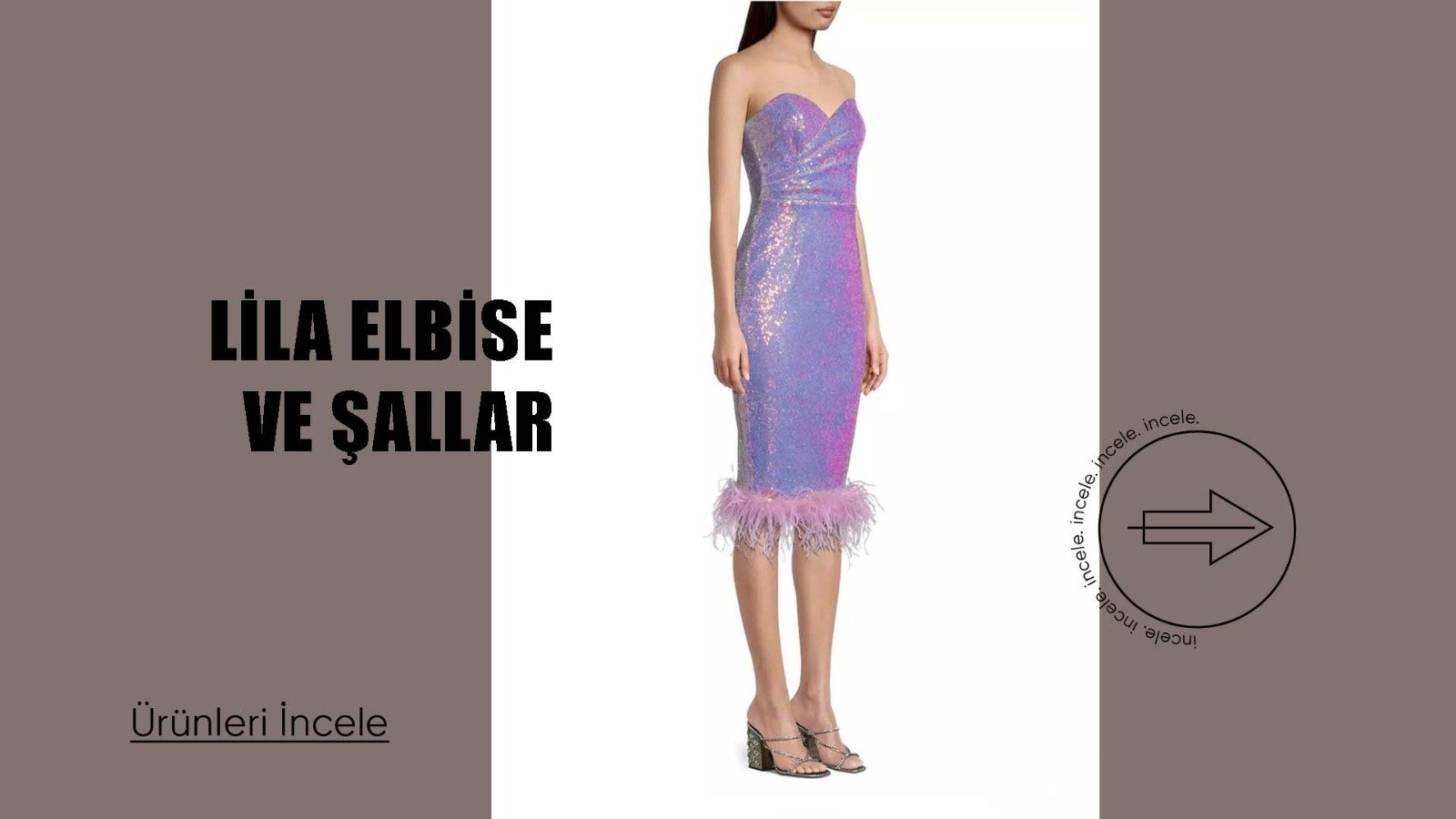 lila elbise, deep atelier, lila elbise modelleri