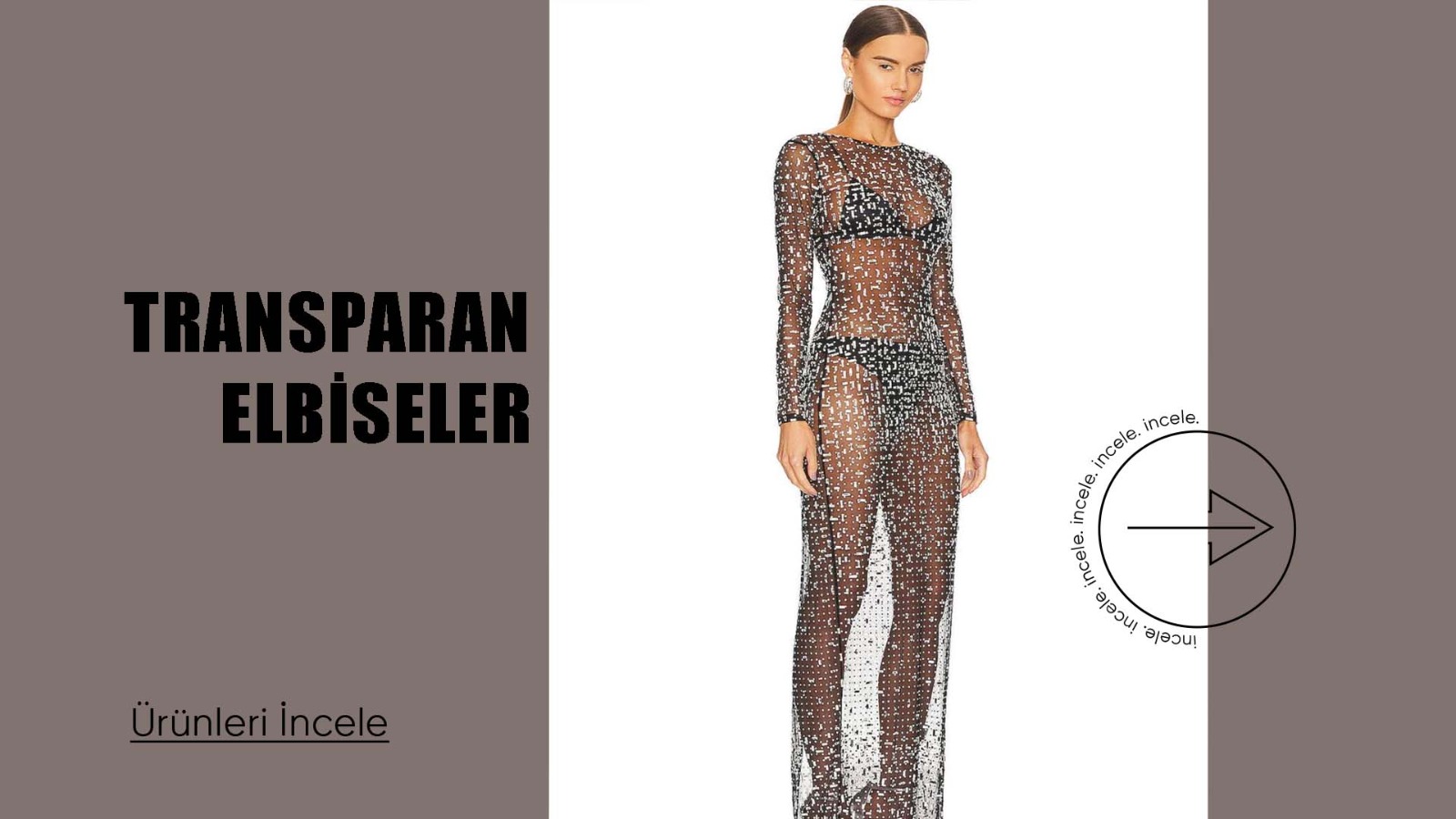 transparan elbise, transparan elbiseler, transparan elbise modelleri