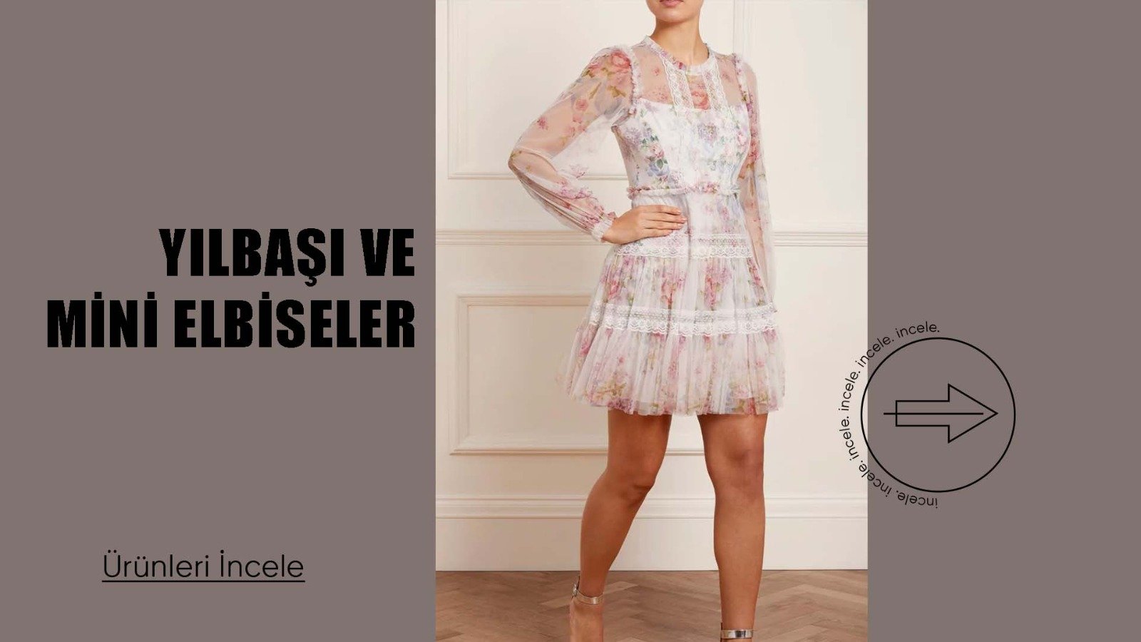 yılbaşı partisi, deep atelier, mini elbise, yılbaşı