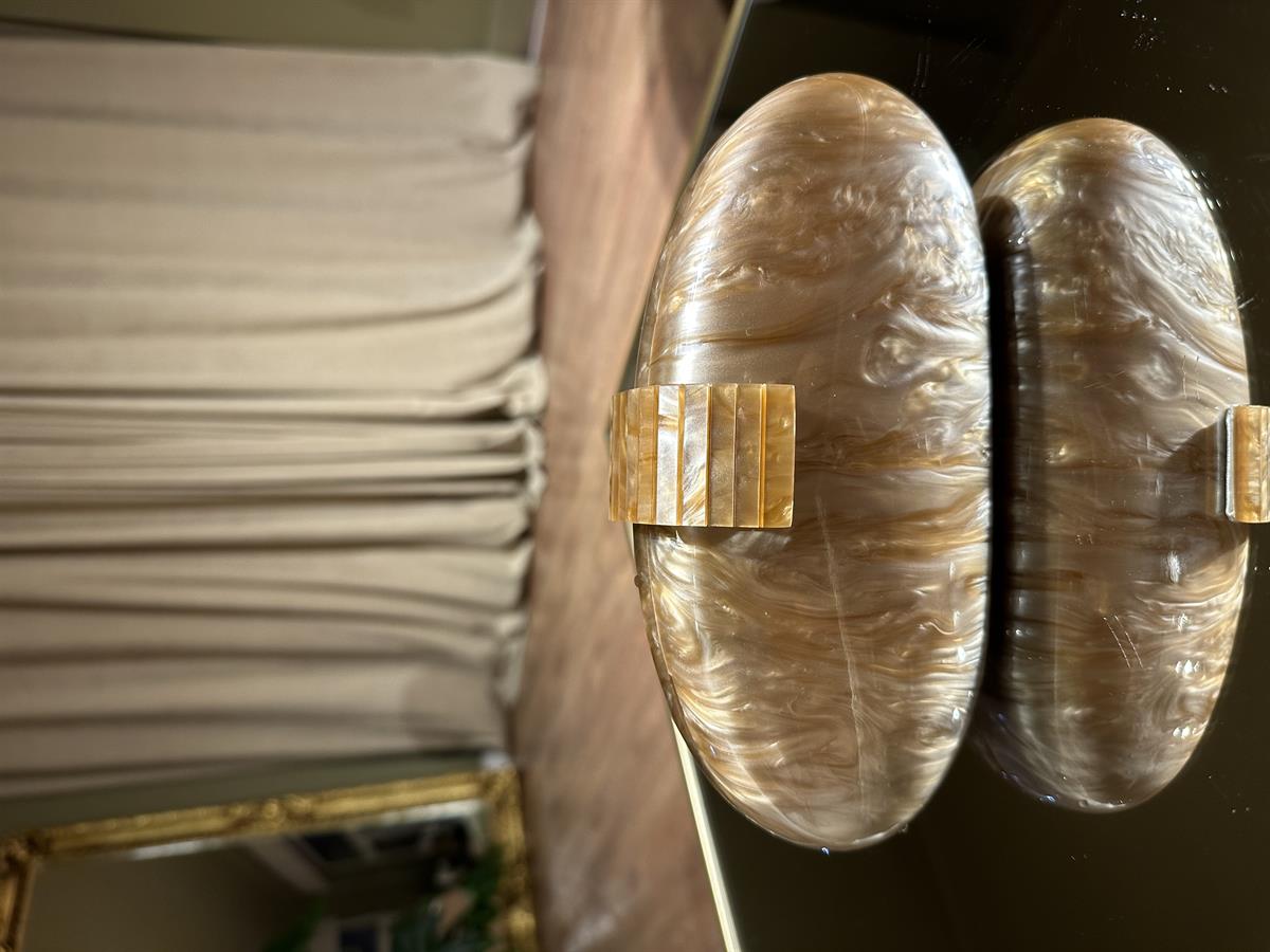 Deniz Kabuklu Sedefli Çanta (Bej)