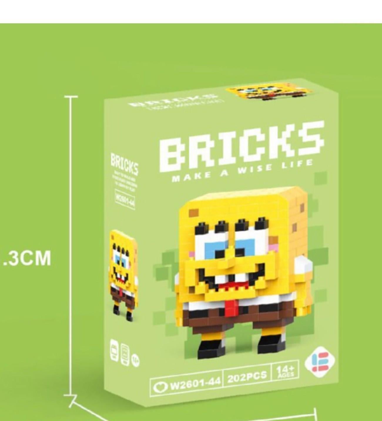 Sünge Bob 3D Mini Lego