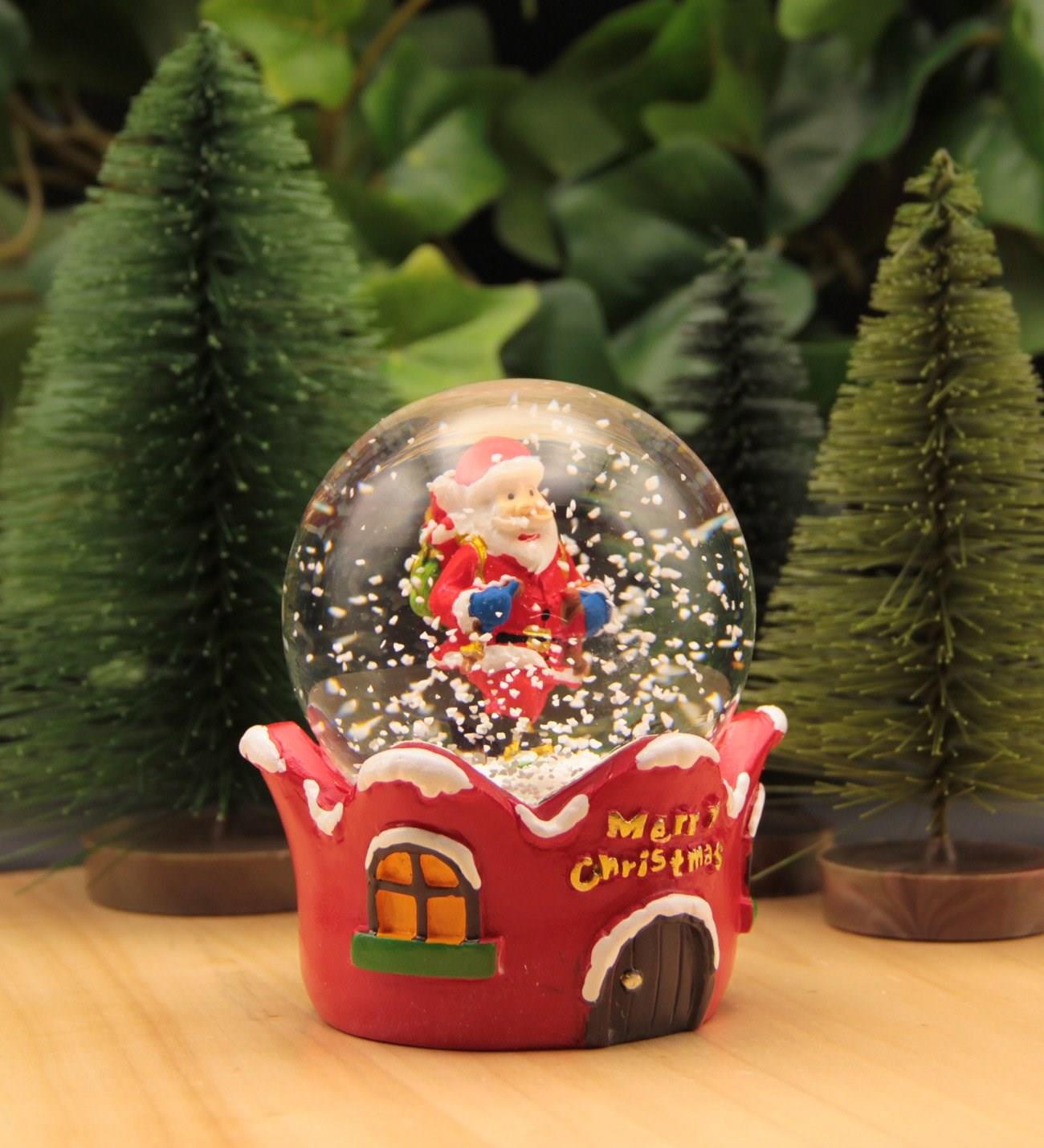 Yılbaşı Noel Kar Küresi Merry Christmas