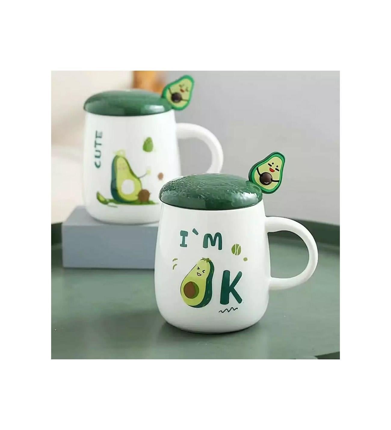 AVOKADO KUPA PORSELEN MUG