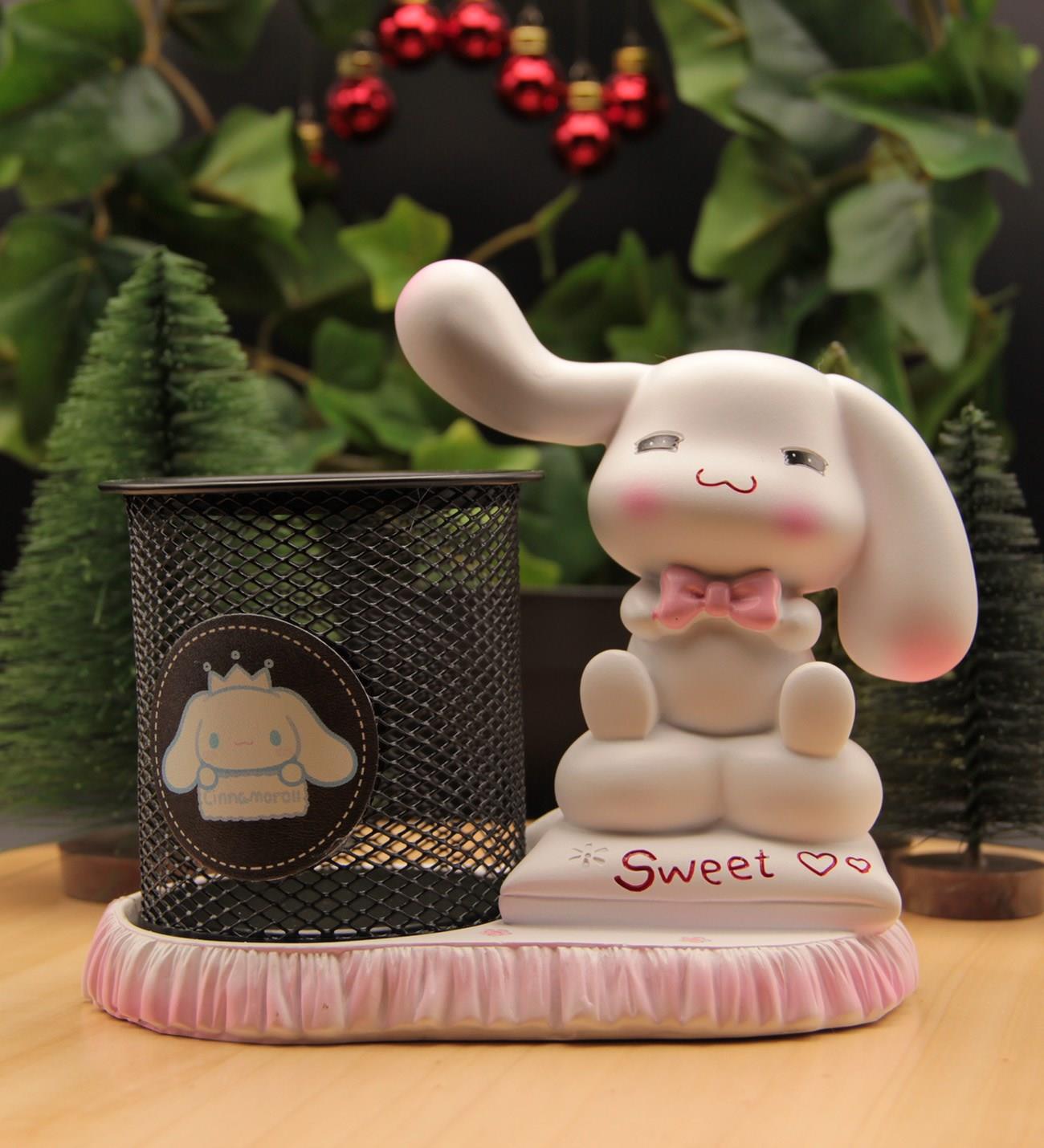 Cinnamoroll Tavşan Kalemlik Biblo