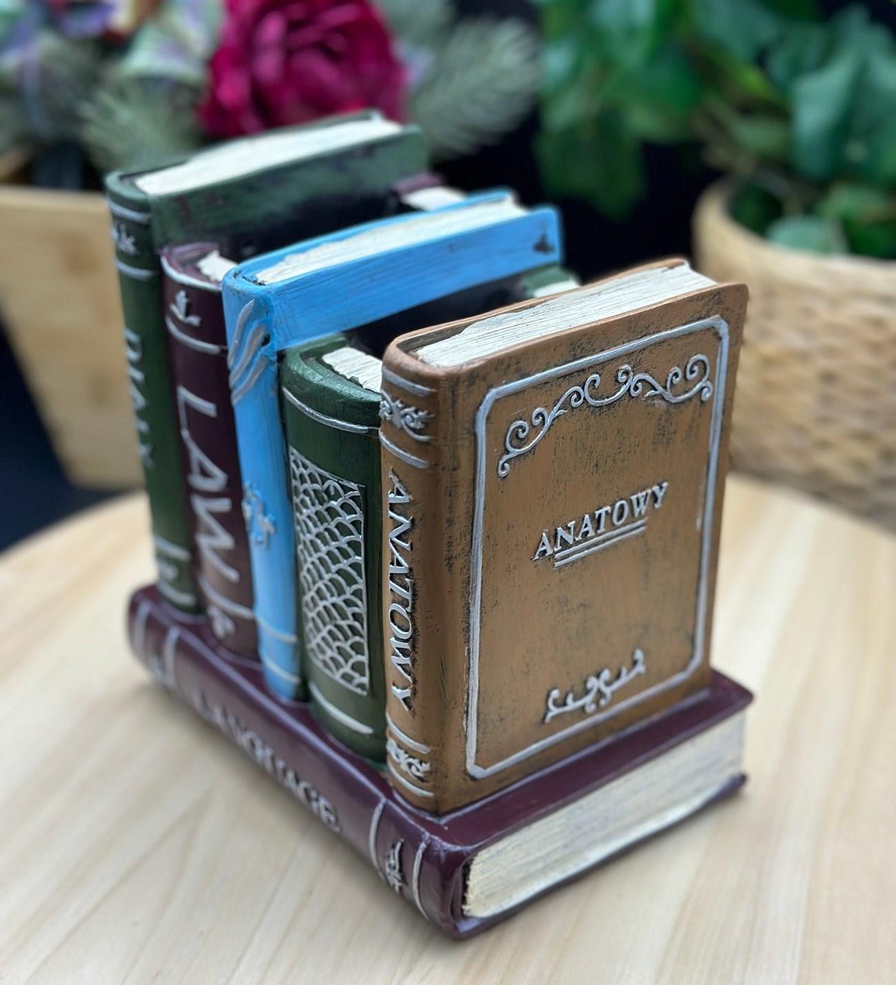 Dekoratif Biblo Kütüphane Kalemlik