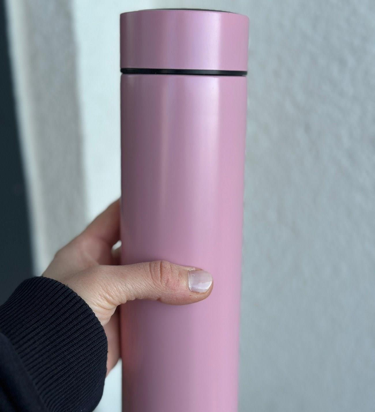 DERECELİ TERMOS 500 ML - PEMBE