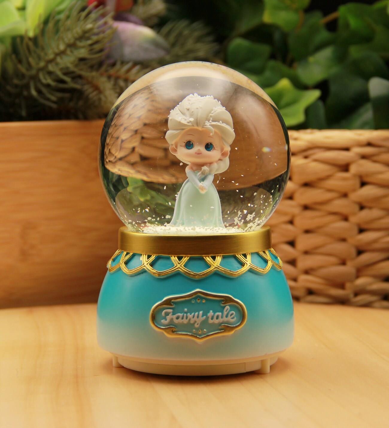 Disneyland Peri Masalı Işıklı ve Müzikli Kar Küresi Büyük Boy