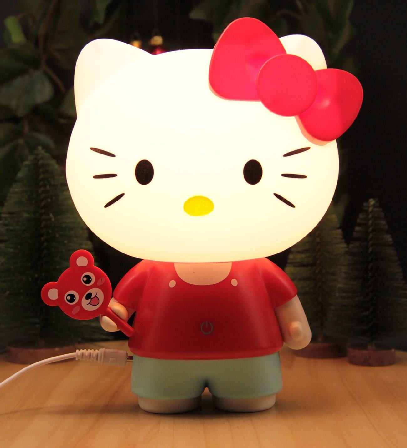 Hello Kitty Gece Lambası ve Masa Lambası
