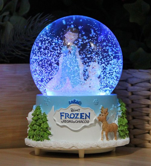 Kar Küresi Kar Motorlu, Işıklı ve Müzikli Mega Boy FROZEN