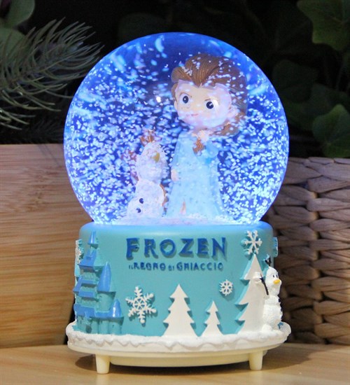 Kar Küresi Kar Motorlu, Işıklı ve Müzikli Mega Boy FROZEN