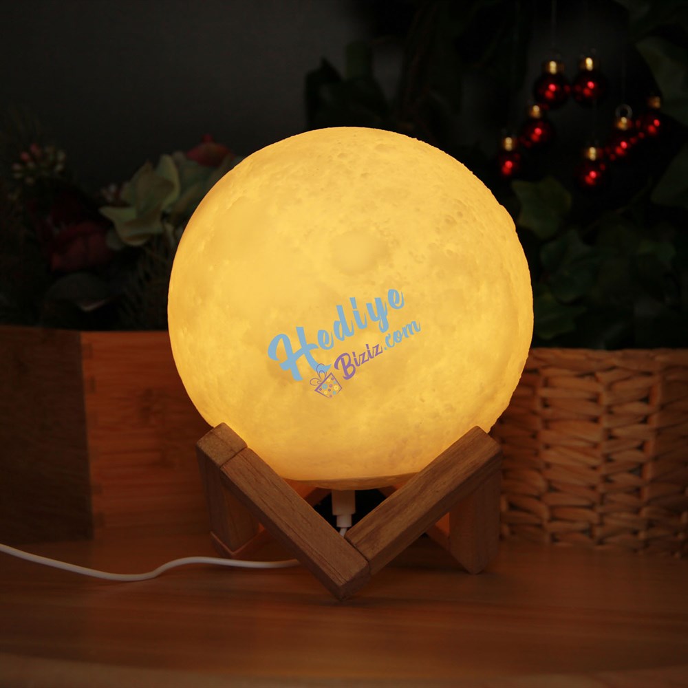 Moonlight 3D Ay Işığı Dokunmatik 15 cm