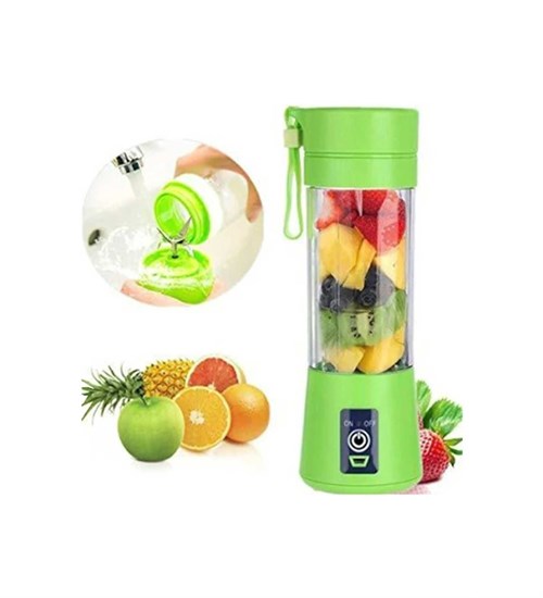 Taşınabilir ve Şarj Edilebilir Smoothie - El Blender - YEŞİL