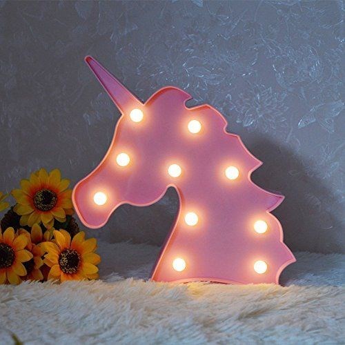 Unicorn Işıklı Dekoratif Aksesuar