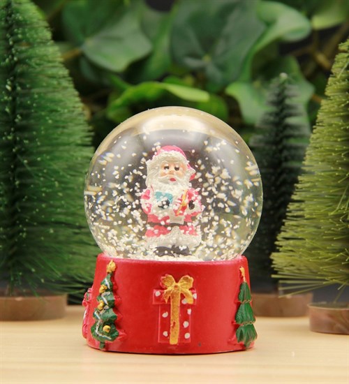 Yılbaşı Noel Baba Kar Küresi Christmas