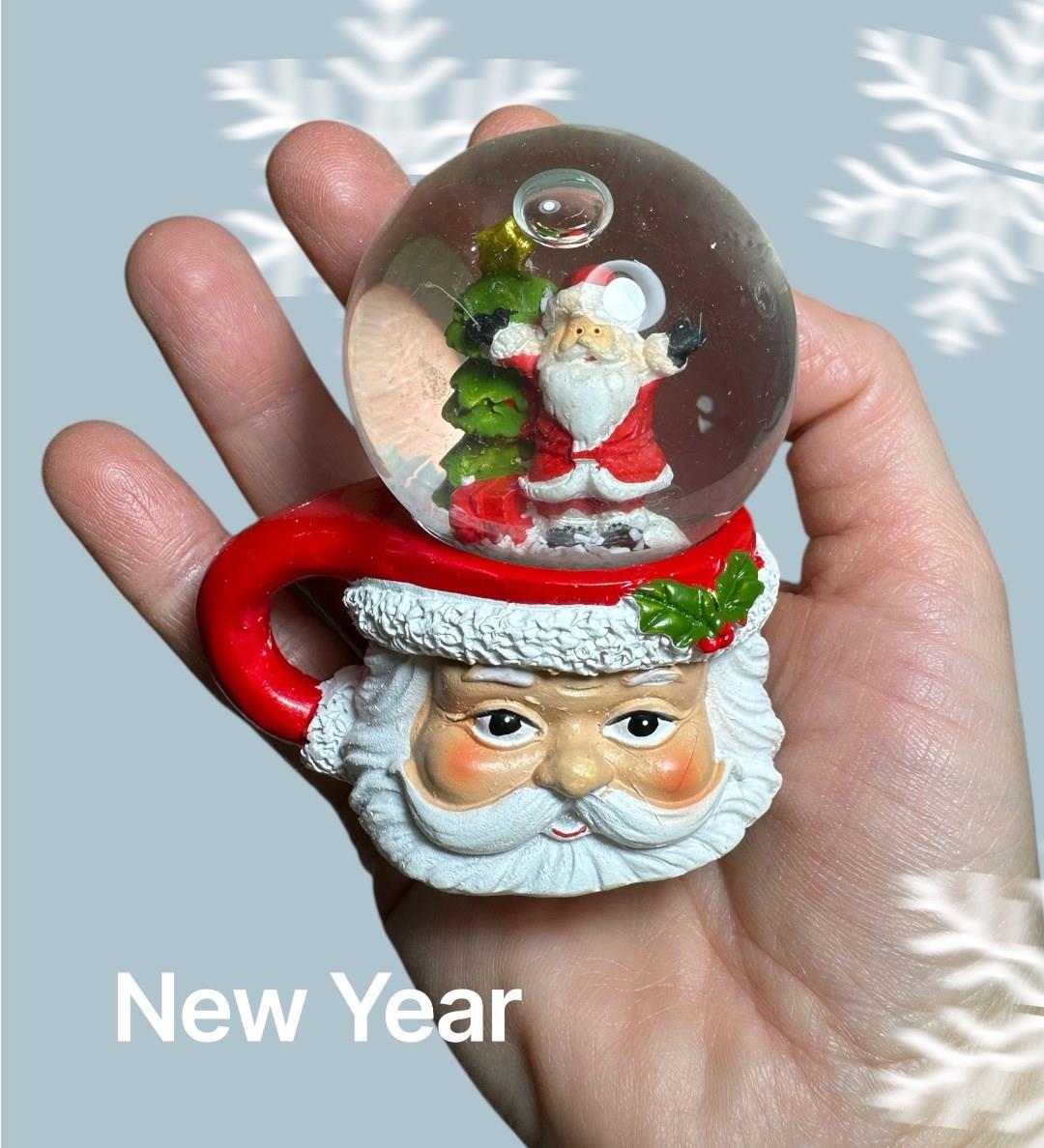Yılbaşı Noel Kar Küresi Christmas - 12'li Mini Küre