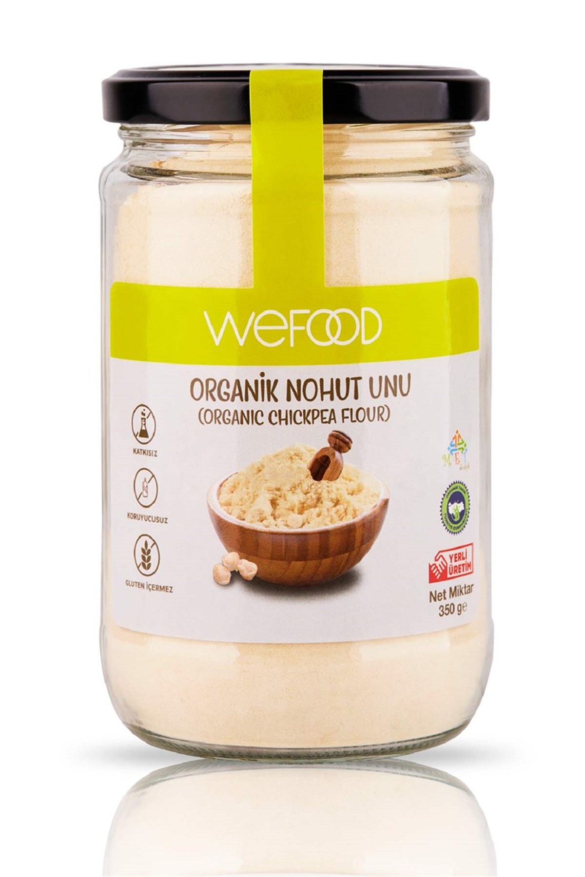 Organik Glutensiz Nohut Unu