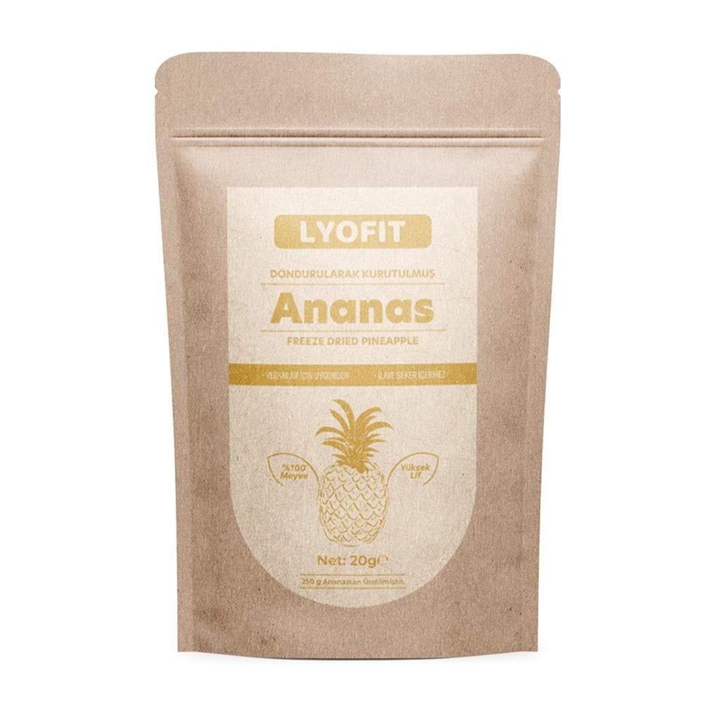 Ananas Dilimleri (Dondurularak Kurutulmuş)