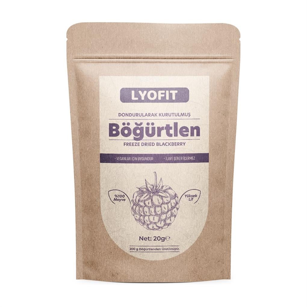 Böğürtlen (Dondurularak Kurutulmuş)