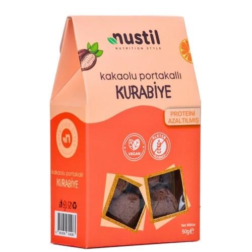 Glutensiz Düşük Proteinli Kakaolu Portakallı Kurabiye