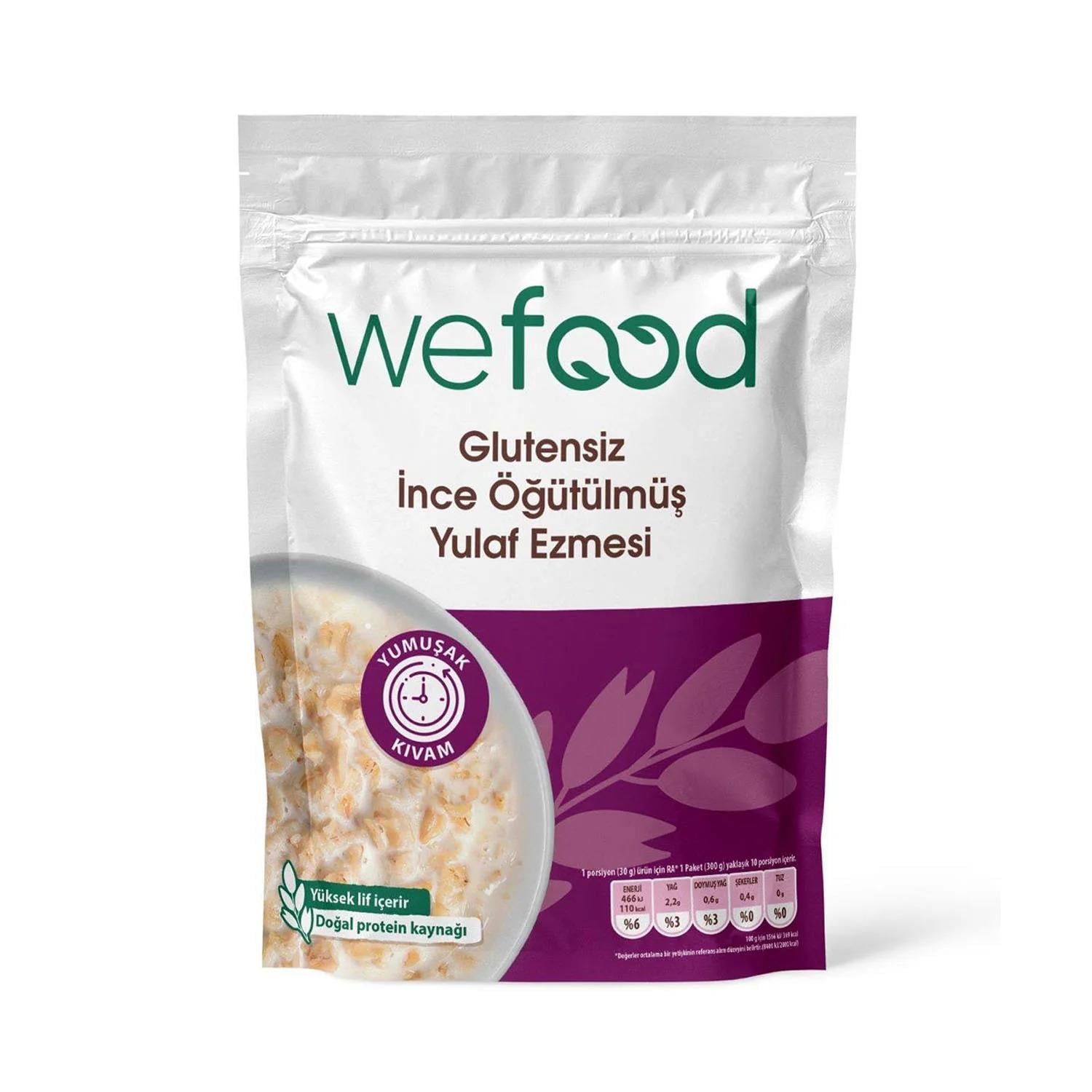 Glutensiz İnce Öğütülmüş Yulaf Ezmesi